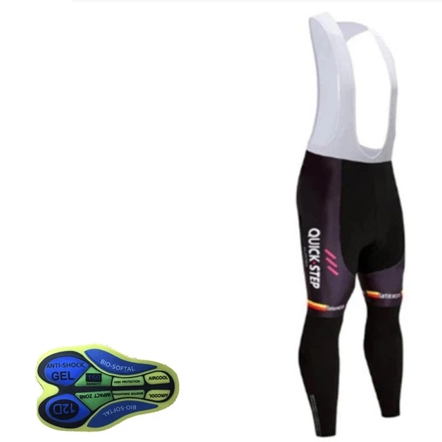Быстрый шаг мужской костюм Джерси с длинными рукавами униформа Одежда Джерси для верховой езды MTB Pro team велосипедный костюм 16D нагрудник - Цвет: 9