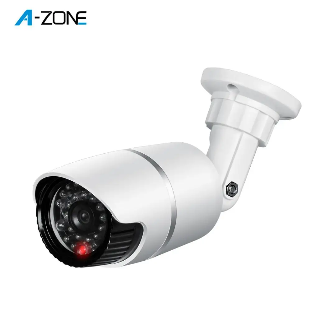 

Outdoor Security Fake Camera Simulation Dummi Camera CCTV Waterproof Video Surveillance Bullet With Flashing LED Light
