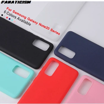 شراء 2000 قطعة رقيقة جدا لون الحلوى سيليكون حالات على لسامسونج غالاكسي نوت 20 الترا نوت 20 غطاء الهاتف سليم لينة بولي Matte ماتي كوكه