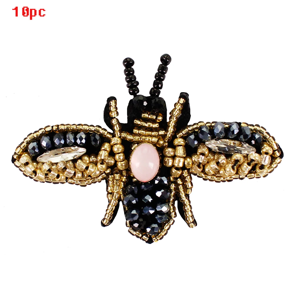 Стразы в виде стрекозы, бабочки, пчелы, насекомые, Скорпион, кристаллы, нашивки для обуви, сумки, швейная одежда, аппликация TH862 - Цвет: 1417B