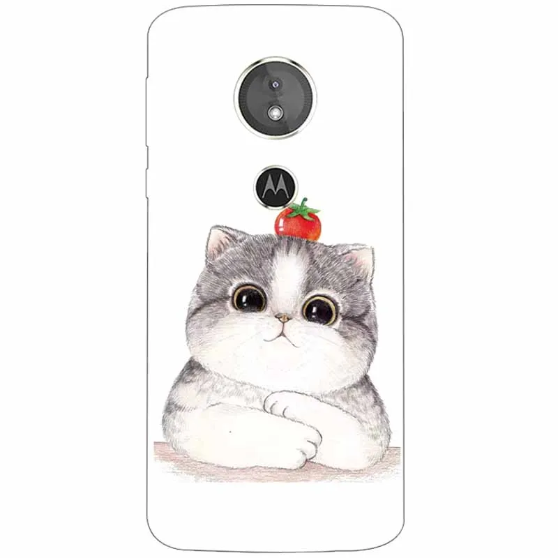 Animal Design TPU Soft Silicone Clear Case for Motorola Moto G6 Series