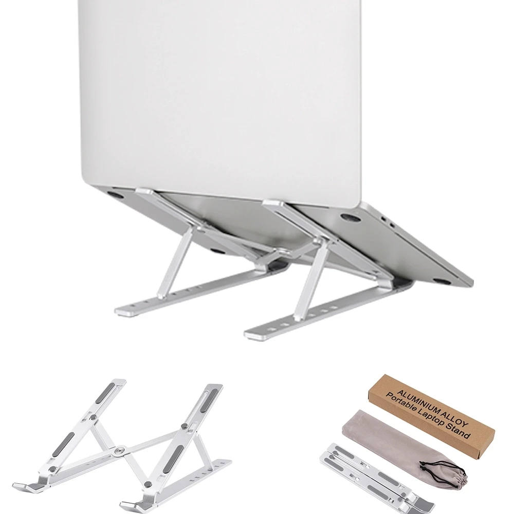 

Multifunctional foldable aluminum alloy bracket for notebook computers and tablet computers Portable Laptop stand