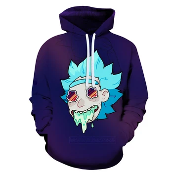 

Classic Funny Crazy Scientist Print Men Women Hip Hop Streetwear Hoody Sweatshirt