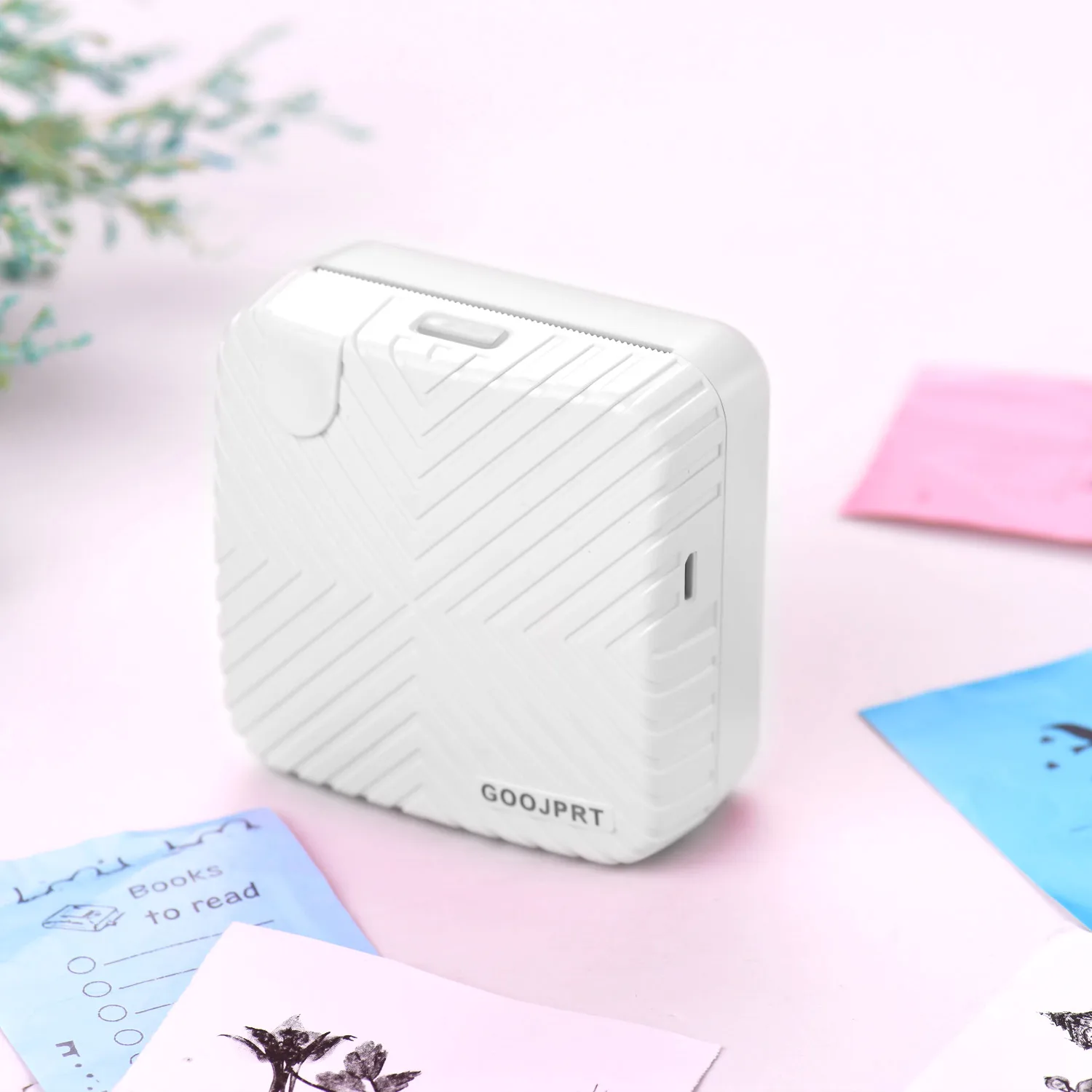 canon mini printer GOOJPRT P6 Pocket Mini Photo Printer Portable BT Wireless Thermal Receipt Label Sticker Memo AR Photo Picture Creative Gifts best mini printer