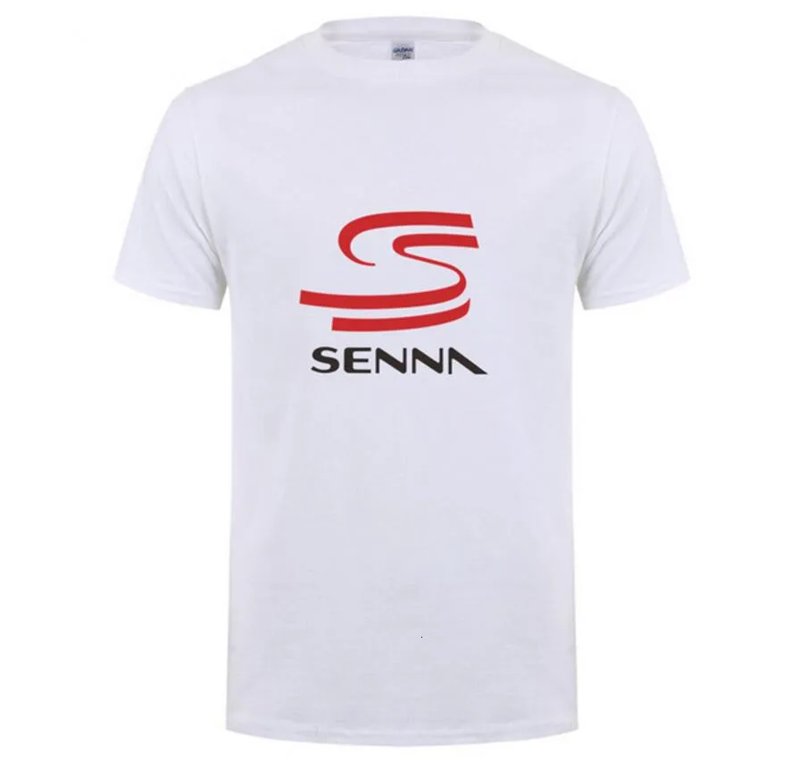 

one yona New Fashion Hero F1 Ayrton Senna T Shirt Men Casual Short Sleeve T-Shirts Cotton Men Tops Tees Camisetas Hombre men