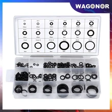

225pcs/box NBR Seal Ring Kit Thickness 1-3mm Nitrile Rubber NBR O-Ring Gasket Sealing Ring O Rings Rubber Kit Set