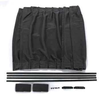 

2Pcs Car Sun Shade Curtains UV Protection Side Window Visor Mesh Cover Universal Side Window Curtains