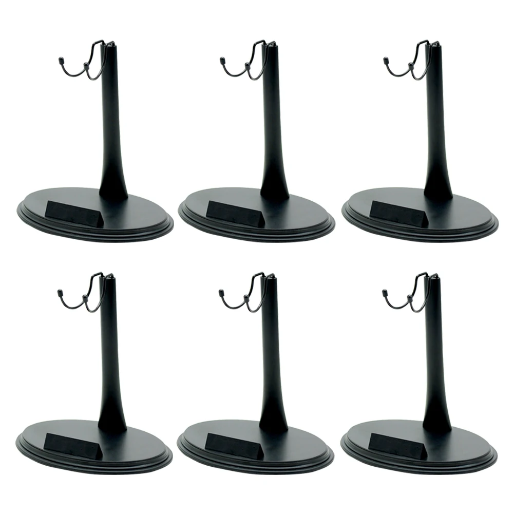 

6pcs Action Figure Doll Stand Stable Rack Shelf Small Desktop Accessories Child Gifts Home 1/6 Display Stand Support Holder