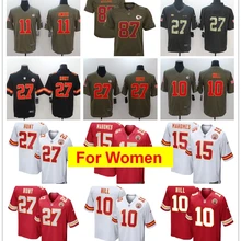 Канзас-Сити для женщин Патрик махомс II Tyreek Хилл Трэвиса келсе Эрика Берри Карима охотничьи футбольные майки