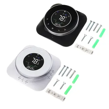 

LEORY Smart 24V WiFi Heat Pump Thermostat Temperature Controller Smart Life/Tuya APP Voice Control Works with Alexa Google Home