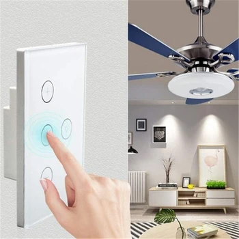 

2.4GHz Smart WiFi Ceiling Fan Switch - Milk White