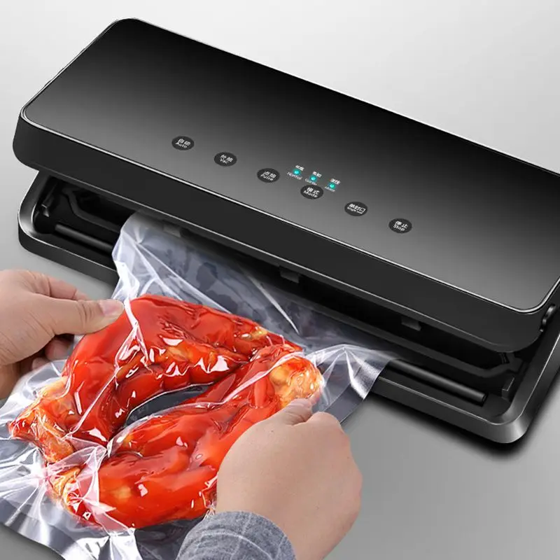 Upgraded Electric Vacuum Sealer Machine 220V 110V With Dry Wet Food Saver Bags Household Automatic Food Vacuum Packing Machine