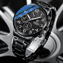 

Men Sport Wristwatch CHENXI 947 Series Mens Watches Stainless Steel Strap Business Waterproof Luminous Chronograph Quartz Watch