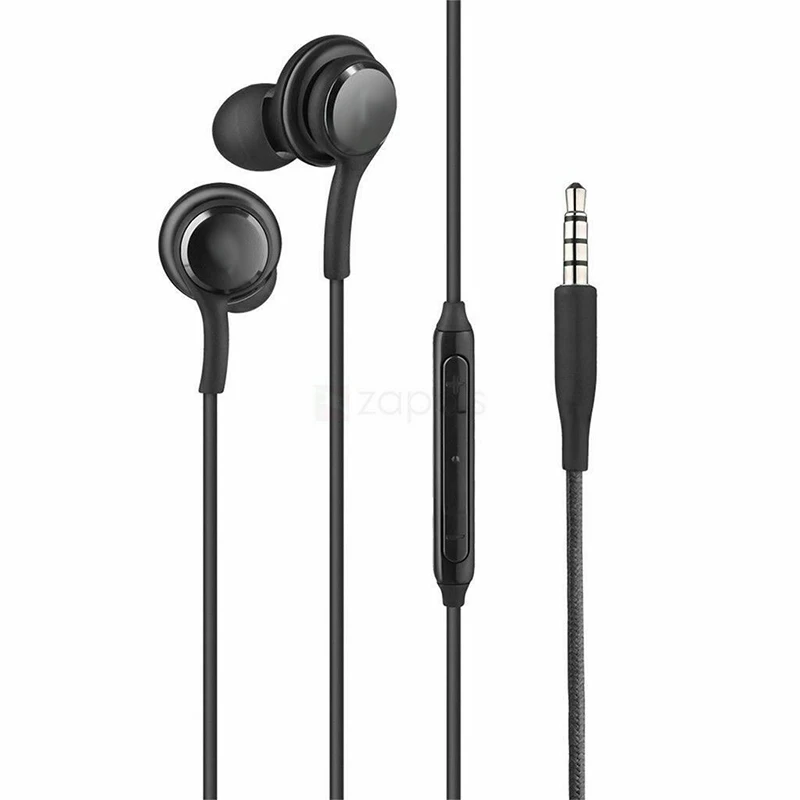 Наушники для Samsung Galaxy S8 S9 S7 Note 8 A/кг In-ear телефоны с микрофоном гарнитура huawei xiaomi