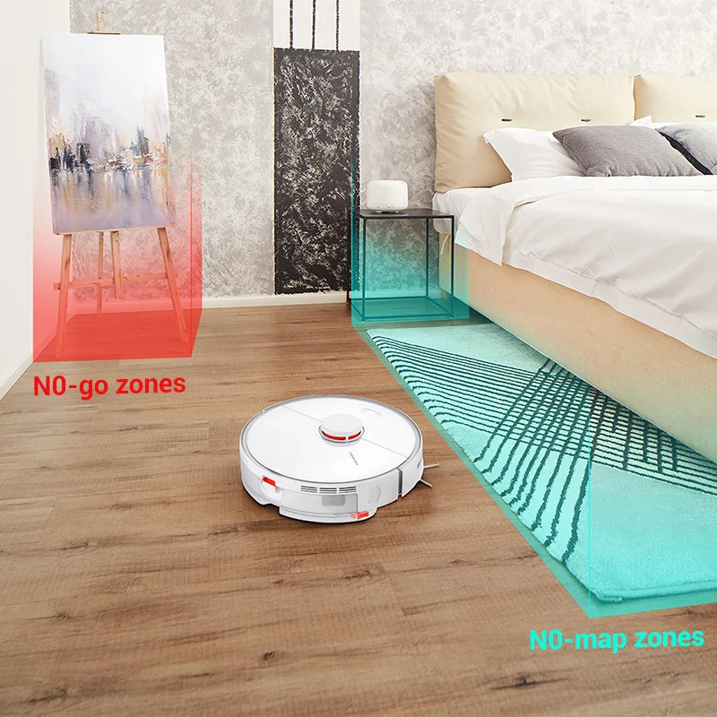 Робот пылесос Roborock S5 Max умная уборка электрическая швабра обновление S50 S55