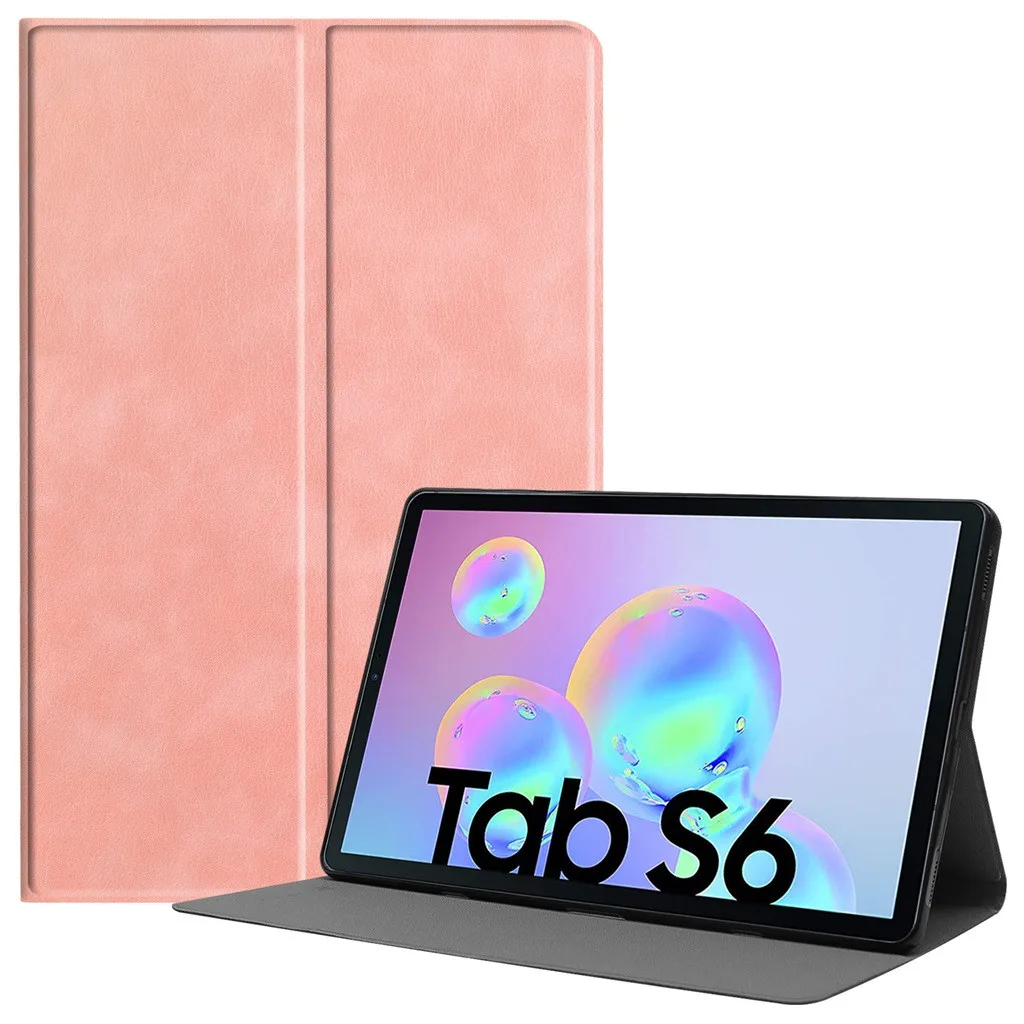Для Samsung Galaxy Tab S6 10,5 T860 T865 PU+ кожаный чехол с подставкой для сна/бодрствования