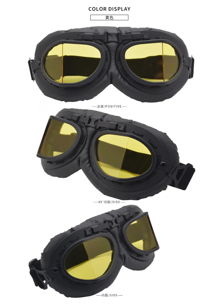 Ретро Harley Goggles мотоциклетные очки внедорожные очки для защиты глаз рыцарские очки ударопрочность ветрозащитный Песок