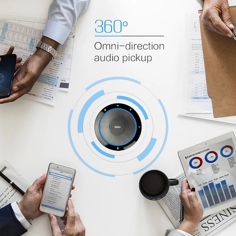 Omni-Directional Microphone Press Smart Bluetooth