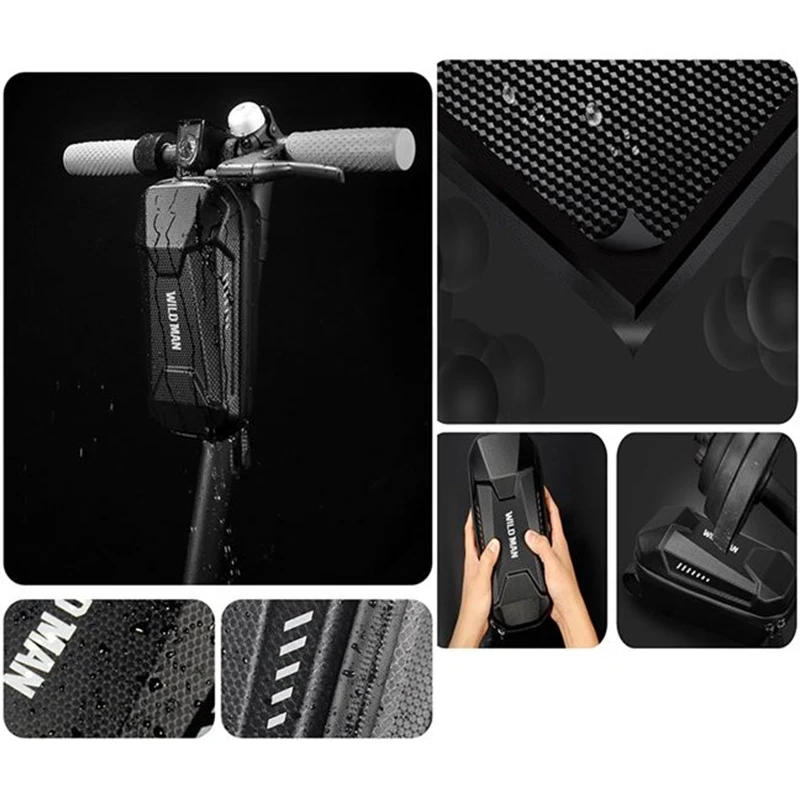 WILD MAN EVA Hard Shell Bag for Xiaomi M365 Ninebot ES1 ES2 ES3 ES4 Universal
