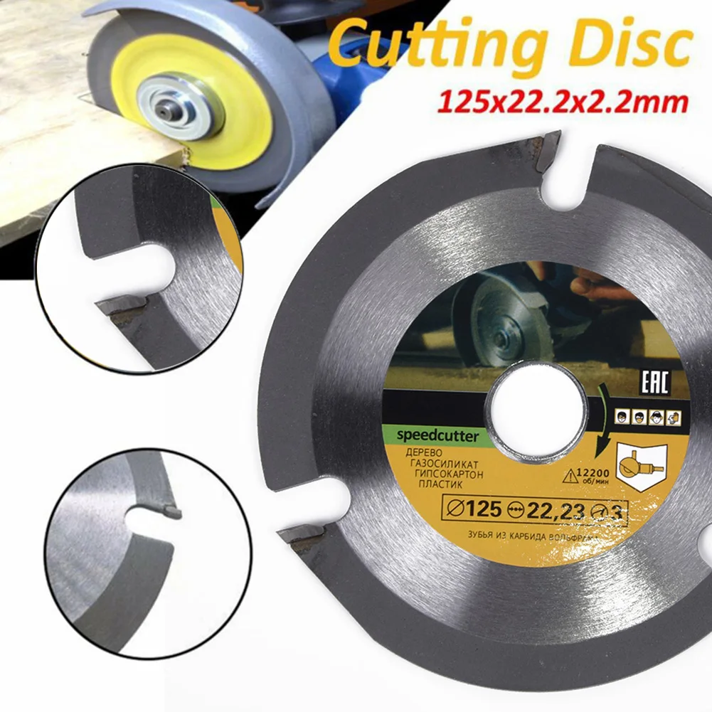 

125mm Cutter Multitool Wood Carving Cutting Grinder Tool Saw Disc Replacement 1x