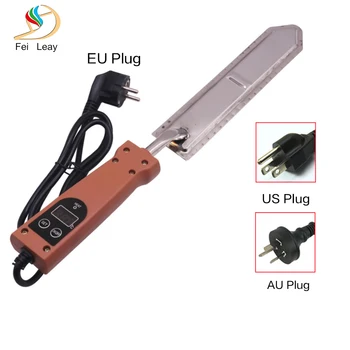 

AU/US/EU Plug Electric Honey Knife Bee Beekeeping Equipment Cutting Knife Heating Handle Wooden Tools Stainless Steel Scraper
