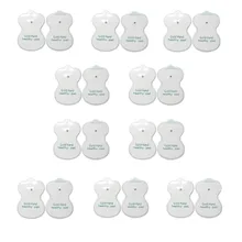 50 шт./лот или 100 шт./лот хорошее качество белые электродные подушечки для Tens акупунктуры, Цифровая терапия машина Массажер для здоровья-pad