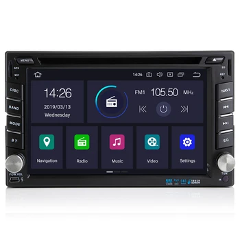 

Octa Core RAM 4G ROM 64G 2 Din Android 9.0 Car Audio Stereo Radio With GPS WiFi Universal GPS Navigation Video Head Unit