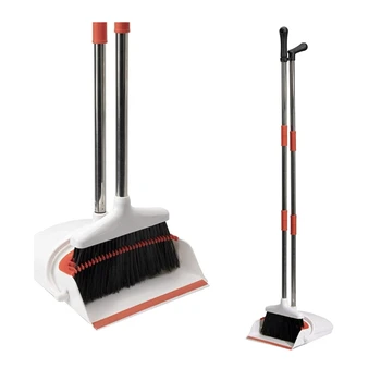 

perfect Kitchen, Home and Lobby Broom and Dustpan Combo-Premium Brush, Wisp and Dust Cleaner