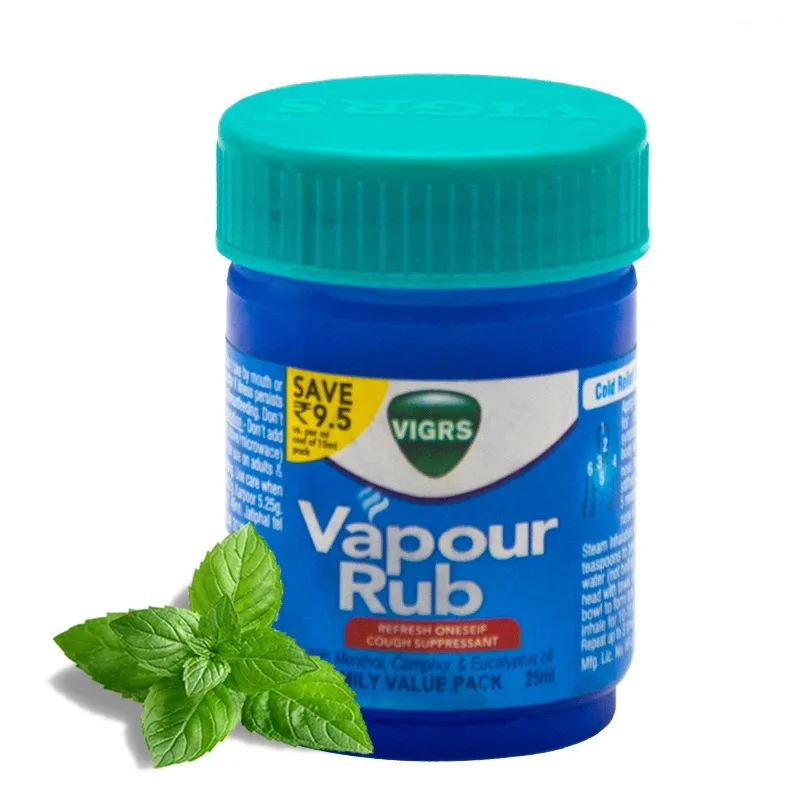 Vapour Rub White Cooling Balm Ointment For Anti Mosquito Headache Toothache Stomachache Dizziness Essential Oil Tiger | Красота и