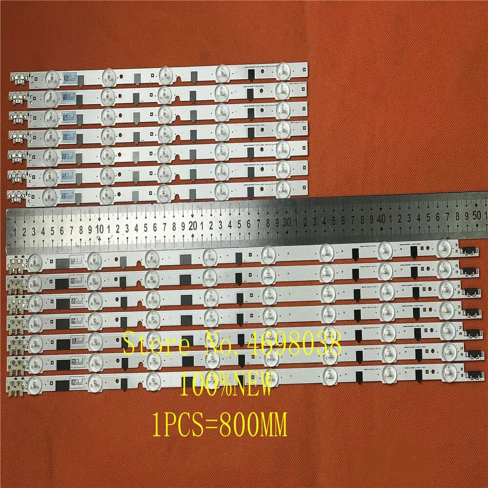14pcs/set LED strip 2013SVS39F D2GE-390SCA-R3 D2GE-390SCB-R3 For Samsung UE39F5000 UE39F5500 UE39F5370 UA39F5008AR UA39F5088AR | Лампы и