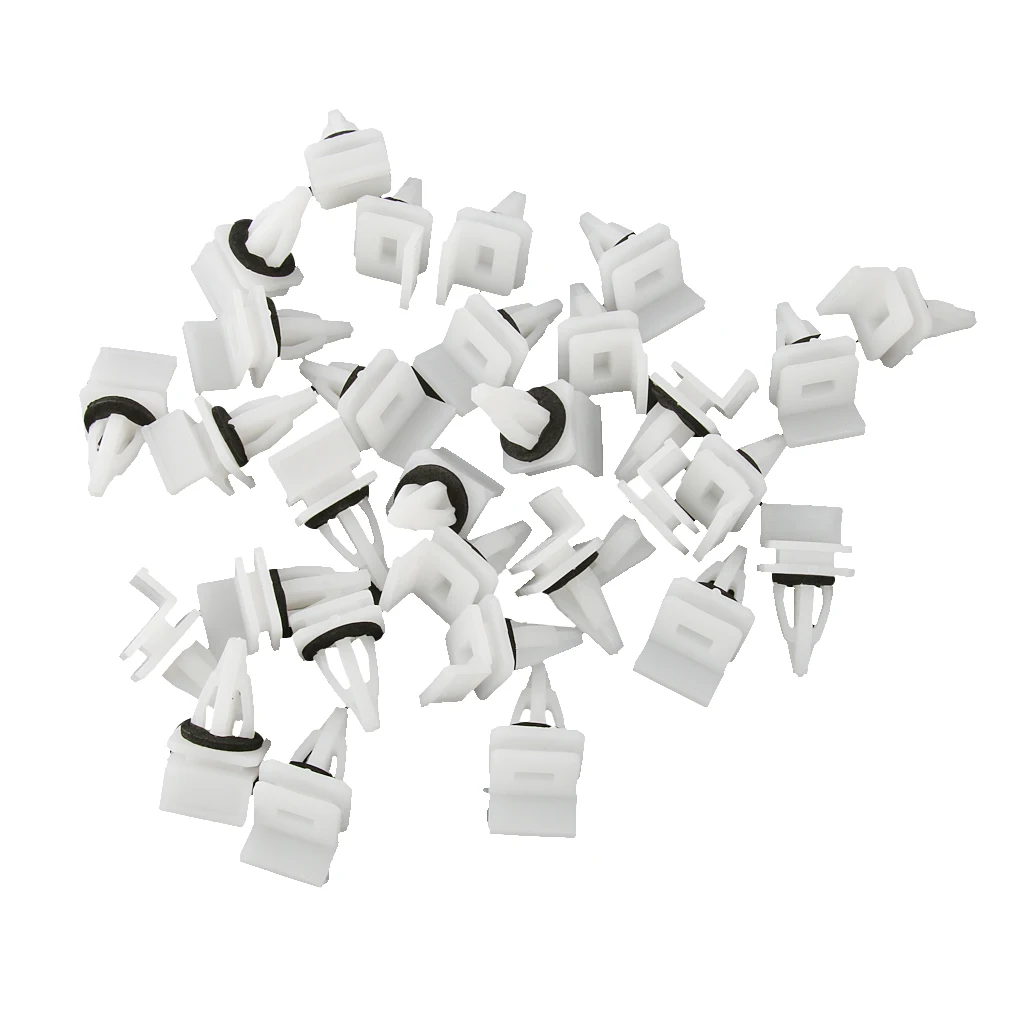 30pcs Side Skirt Joint Panel Threshold Clip Trim Mount For  Accord Civic