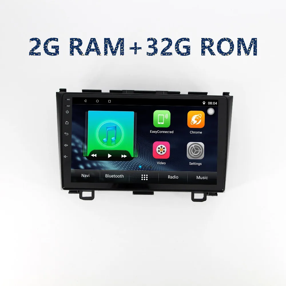 Автомагнитола 2 din стерео HD экран Android мультимедийный плеер для Honda CRV2006 2007 2008 2009 2010