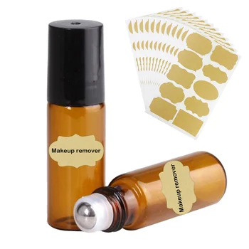 

120PCS Kraft Paper Labels Stickers for Essential Oil Perfume Bottle Castor Canisters Cookie Can Spice Candy Jars Folders