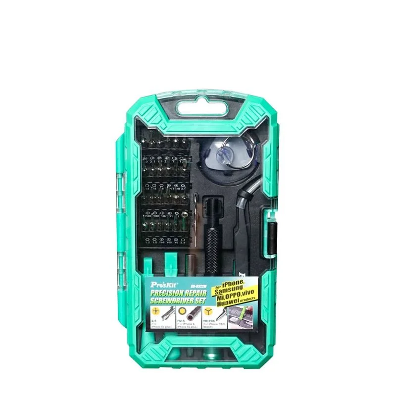 Pro'sKit SD-9322M 다기능 스크루드라이버, PC 게임기 컴퓨터 휴대폰용 아이폰 정밀 유지 관리 도구