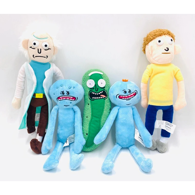 5 Styles Anime Stuffed Toys Mr Meeseeks Rick Sanchez Morty Smith Jerry  Summer Poopybutthole Stuffed Doll Gift| | - AliExpress