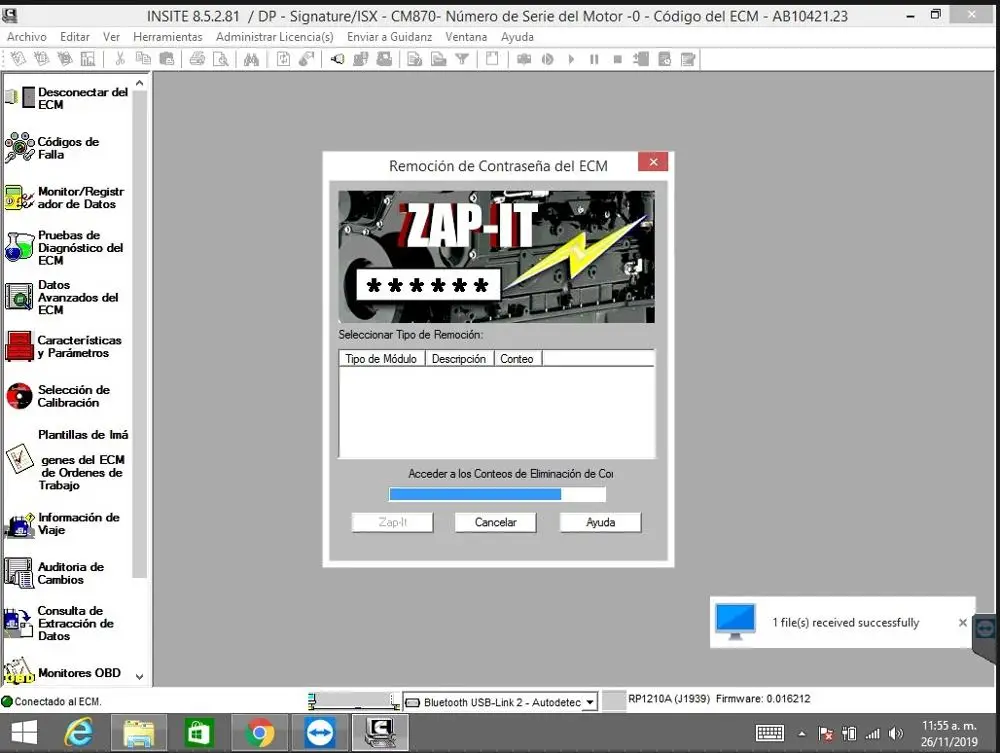 2019 Новый INSITE 8 5 обновление до 8.5.2 электронный сервисный инструмент с Zapit ECM pass remove +