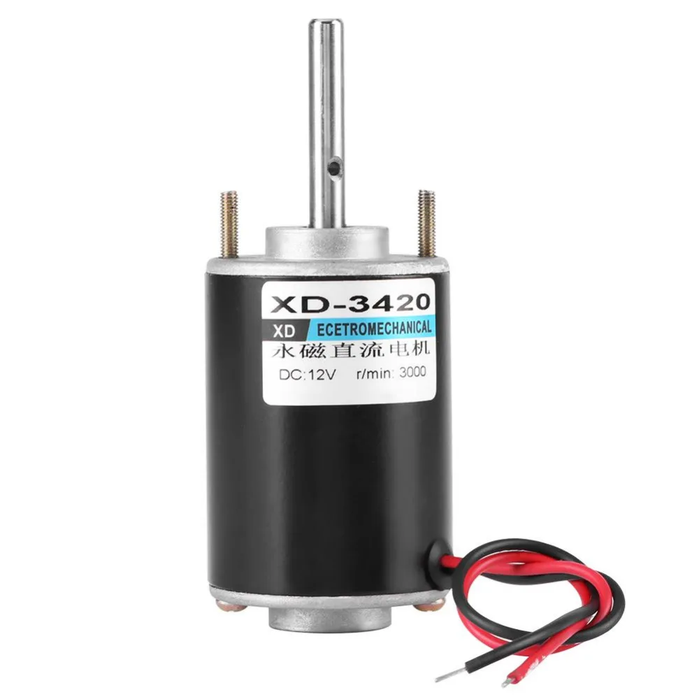 

Brush DC Motor 12/24V 30W Permanent Magnet DC Electric Motor High Speed CW/CCW