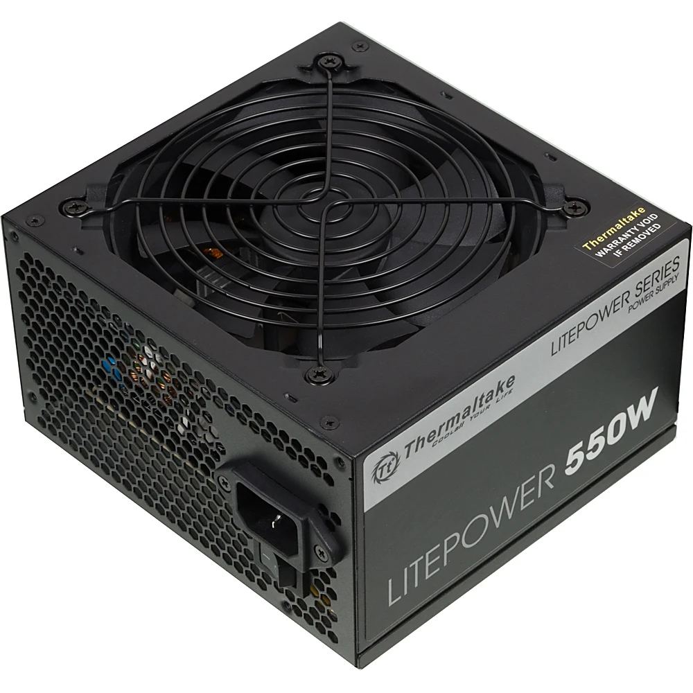 Блок питания Thermaltake ATX 550W LT-550P(24+4+4pin) APFC 120mm fan 5xSATA RTL