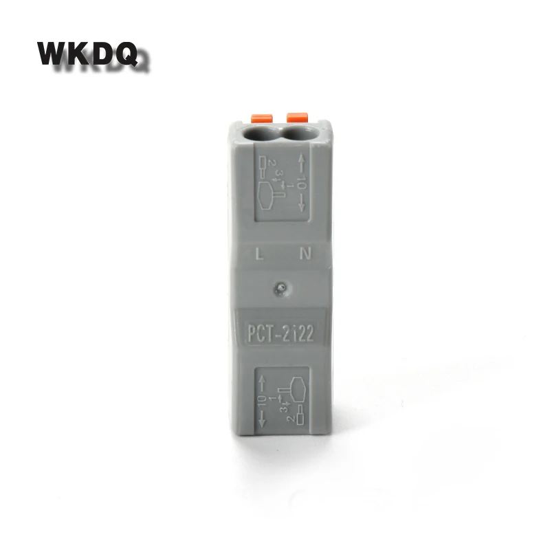 10Pcs 222-422/412/413/415 Push In Connector Spring Splicing Compact  Wiring Connector  Terminal Block Mini Fast Connectors - Image 4