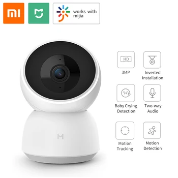 

Global version IMILAB 019 Home Security Camera 2K HD Ip Camera Wifi Intdoor Baby Monitor 360Â° Vedio Cmera Surveillance Camera
