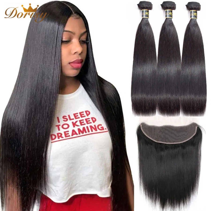 Пряди с застежкой перуанские прямые человеческие волосы пряди кружевом