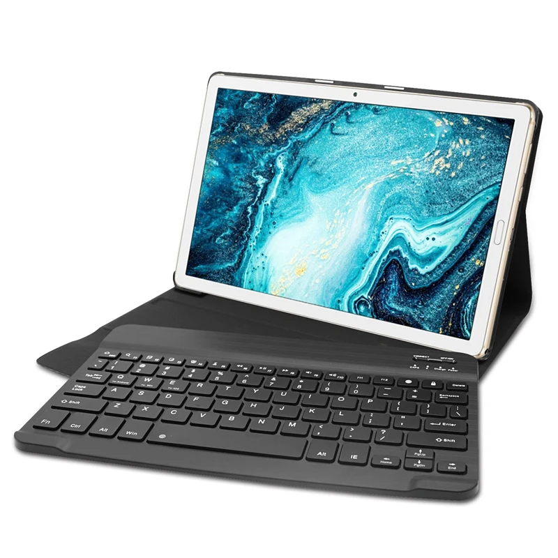 Кожаный чехол с клавиатурой Bluetooth для huawei Mediapad M6, 10,8 дюймов, чехол-подставка для планшета, съемный беспроводной чехол для клавиатуры