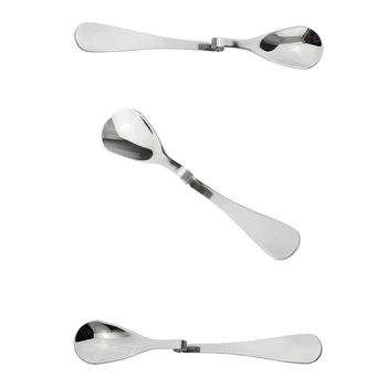 

6Pc Stainless Steel Coffee Spoon Dessert Spoon Coffee Scoop Stirring Spoon Tea Scoop Twisted Spoon Tea Coffee Accessories