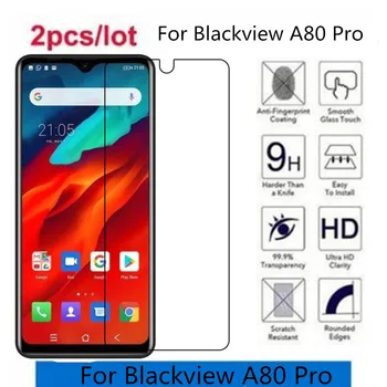 Перейти на Алиэкспресс и купить 2.5D 9H закаленное стекло для Blackview A80 Pro защита экрана закаленное защитное стекло для Blackview A80 Pro стекло