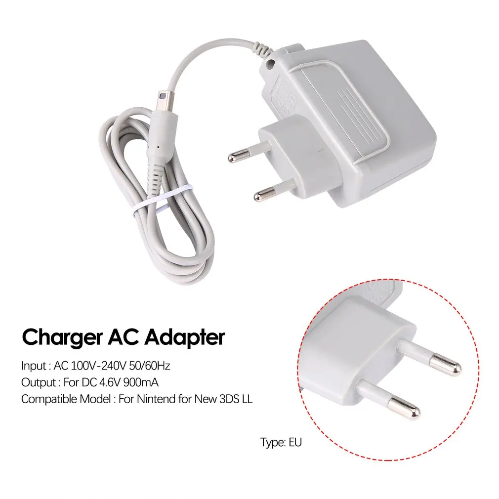 EU Charger AC Adapter for Nintendo for new 3DS XL LL for DSi DSi XL 2DS