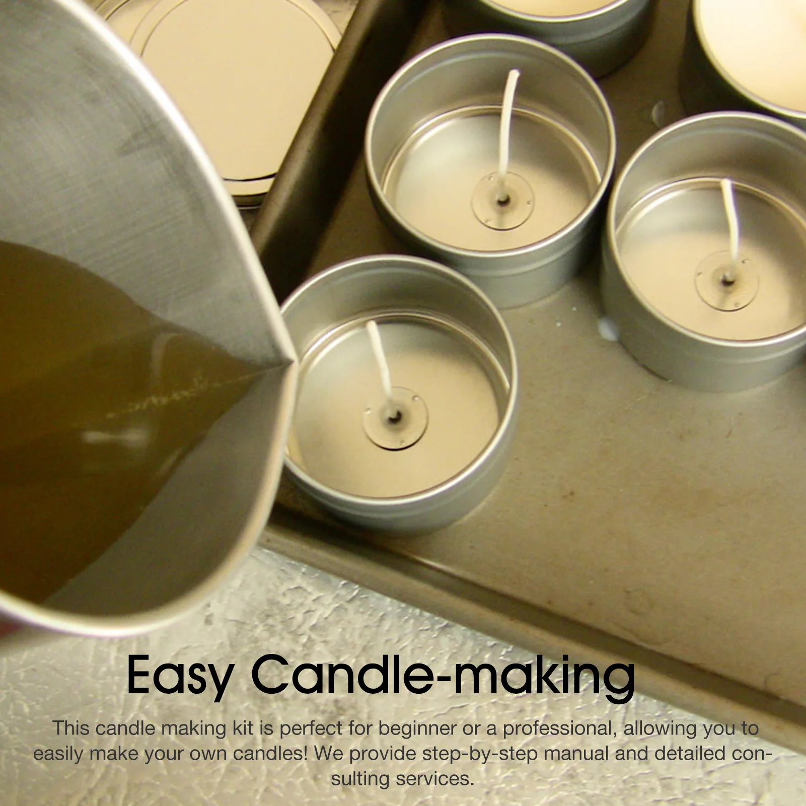 DIY Candle Making Kit Supplies Handmade Aromatherapy Candle Maker