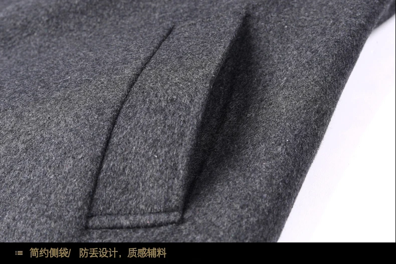 8XL 6XL 5XL 4X Зимняя шерстяная куртка мужская Высококачественная шерстяная облегающее пальто в повседневном стиле с воротником шерстяное пальто мужская длинная хлопковая куртка с воротником