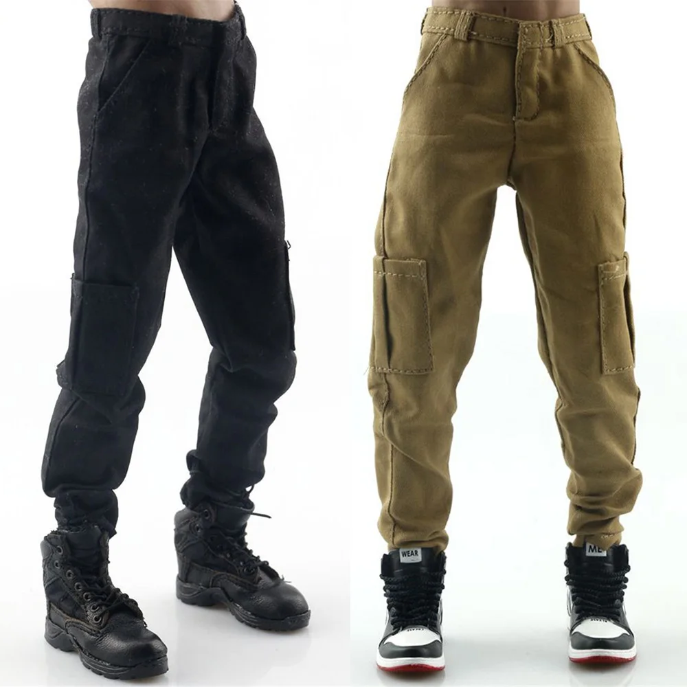 

1/6 Scale Male Overalls Clothing TACTICAL PANTS MILITARY Work Wear Combat Army Style Straight Trousers Model for 12" Body Model