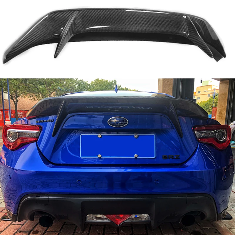 Для TOYOTA GT86 FT86 subaru BRZ карбоновый задний диффузор бампер спойлер|Спойлеры и крылья| |