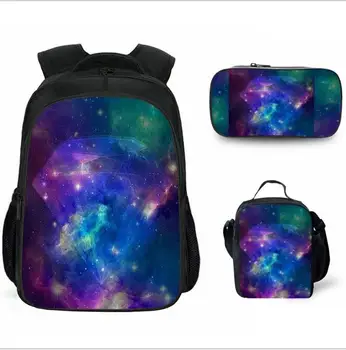 

2020 School Bag Tidal animal sky Set For Teen Boys Girls Cute Student Kids Schoolbag Primary 3D Children's Backpack Bookbags